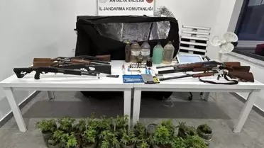 Alanya’da Uyuşturucu ve Silahsızlık Operasyonu: 2 Şüpheli Gözaltında