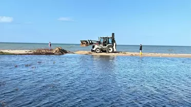 Enez'de Şiddetli Fırtına ve Deniz Taşması: Tahliye Çalışmaları Başladı