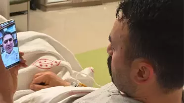 MHP Genel Başkan Yardımcısı Özdemir, Yaralı Özel Harekat Polisine Moral Verdi