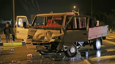 Fethiye’de Kamyonet ve Yakıt Tankeri Çarpıştı: 2 Yaralı