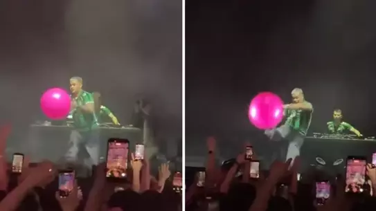 Lvbel C5'in Konserinde Pilates Topu Şoku: Hayran Telefonunu Yakaladı