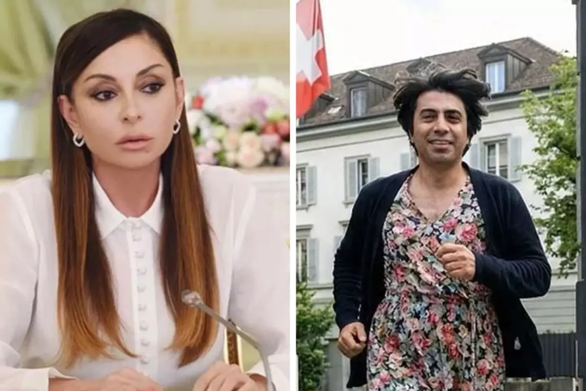 Mihriban Aliyeva ve Emin Hüseyinov arasındaki tartışma