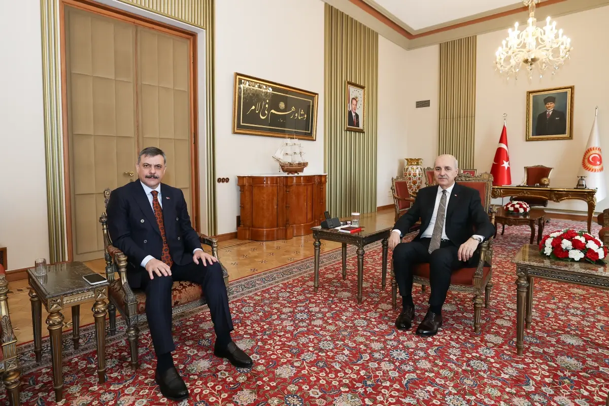 TBMM Başkanı Kurtulmuş, İçişleri Bakanı Çiftçi'yi Resmi Görüşmeye Davet Etti