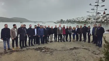 MHP Bodrum İlçe Başkanı Engin Galipoğlu, Basınla Görüşmelerini Tamamladı