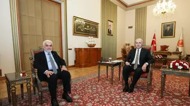 TBMM Başkanı Kurtulmuş, Komisyonlarla Barış Çerçevesinde Görüşme Gerçekleştirdi