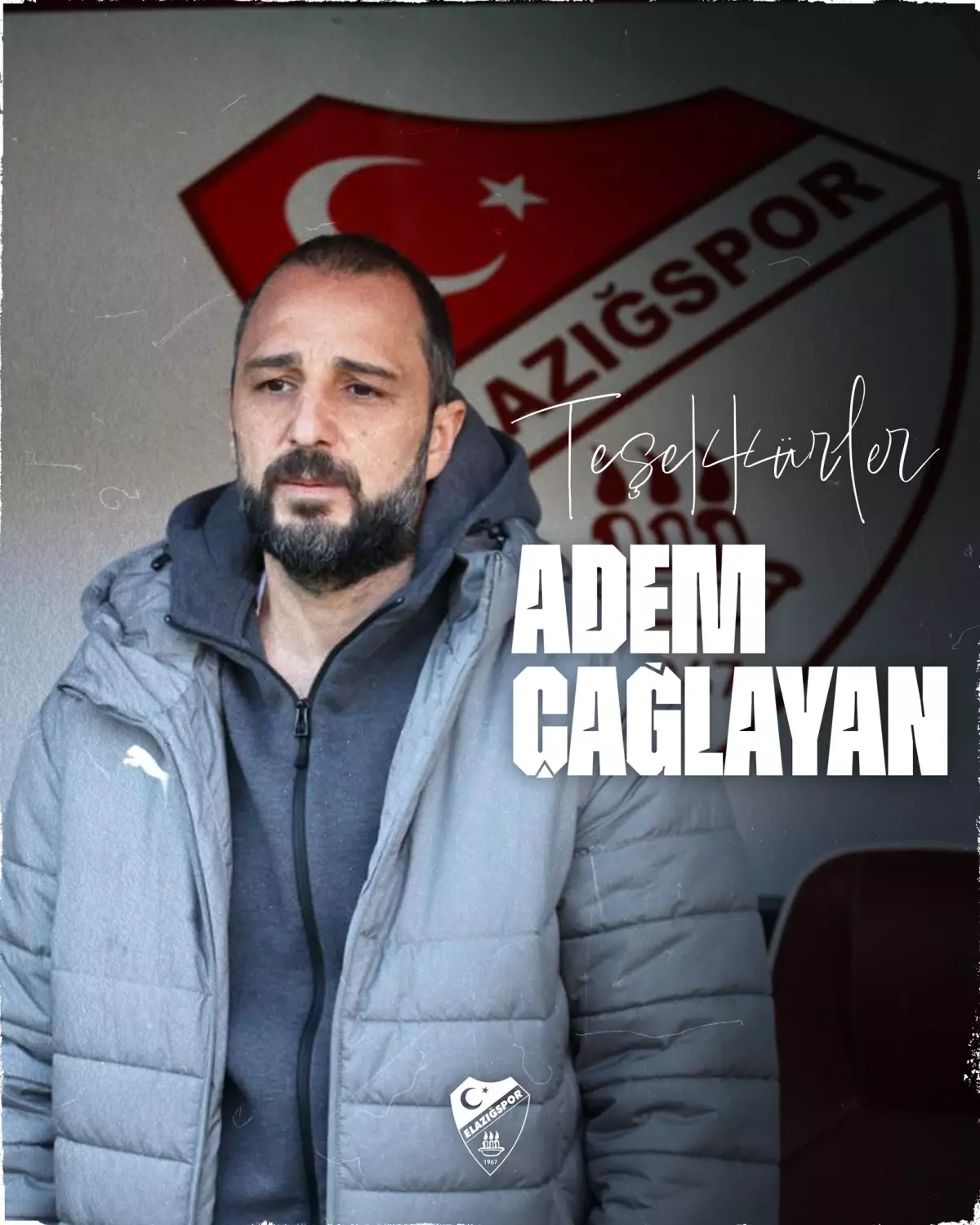 Elazığspor teknik direktör Adem Çağlayan