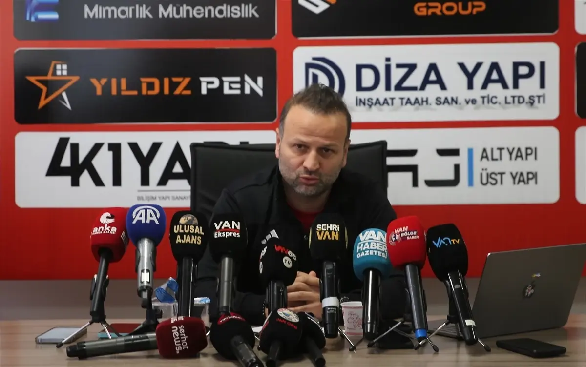 Vanspor’da Yeni Dönem: Teknik Direktör Korkmaz’dan Güçlü İlerleyiş Açıklaması