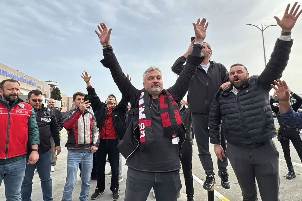 Thomas Reis’in Samsun’a Veda Günü: Taraftarlar Duygusal Anlar Yaşadı