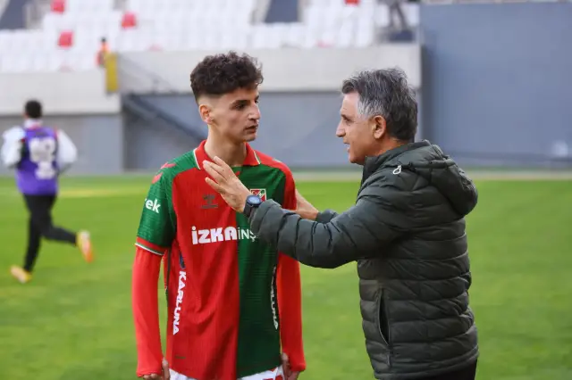 Adem Yeşilyurt antrenmanda