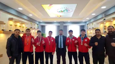 Ağrı halter müsabakası sahası