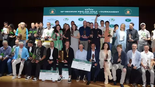 Regnum Pro‑Am Serik Turnuvası'nda Alexey Karasev Şampiyonluk Kupasını Kaldırdı