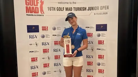 Deniz Sapmaz, Antalya’da Genç Kızlar Golf Turnuvasında Şampiyonluğa Ulaştı