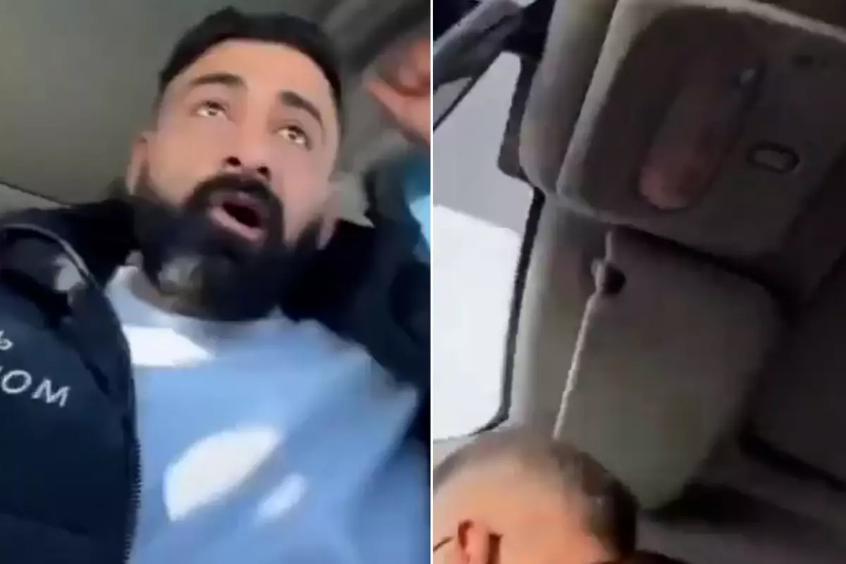 TikTok canlı yayını sırasında kaza anı