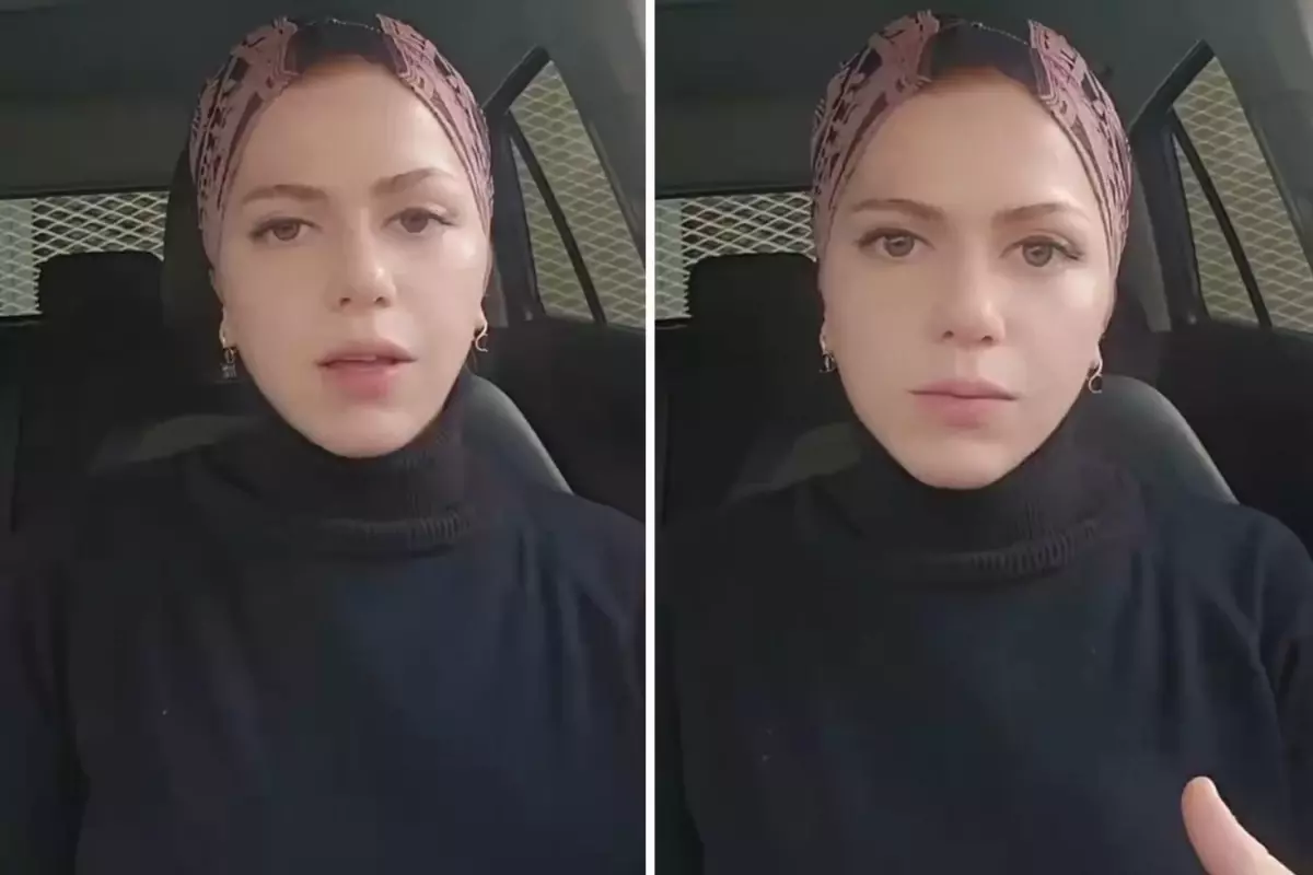 Esra Özbey'in sosyal medya videosu