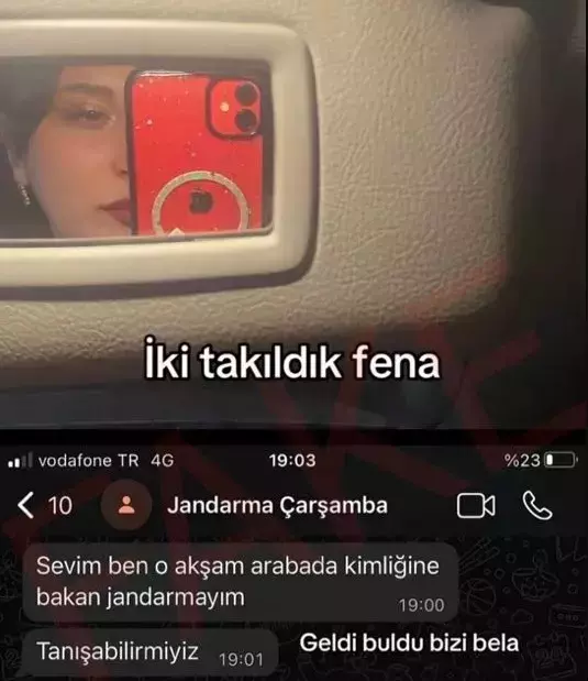 Sosyal medya paylaşım ekran görüntüsü