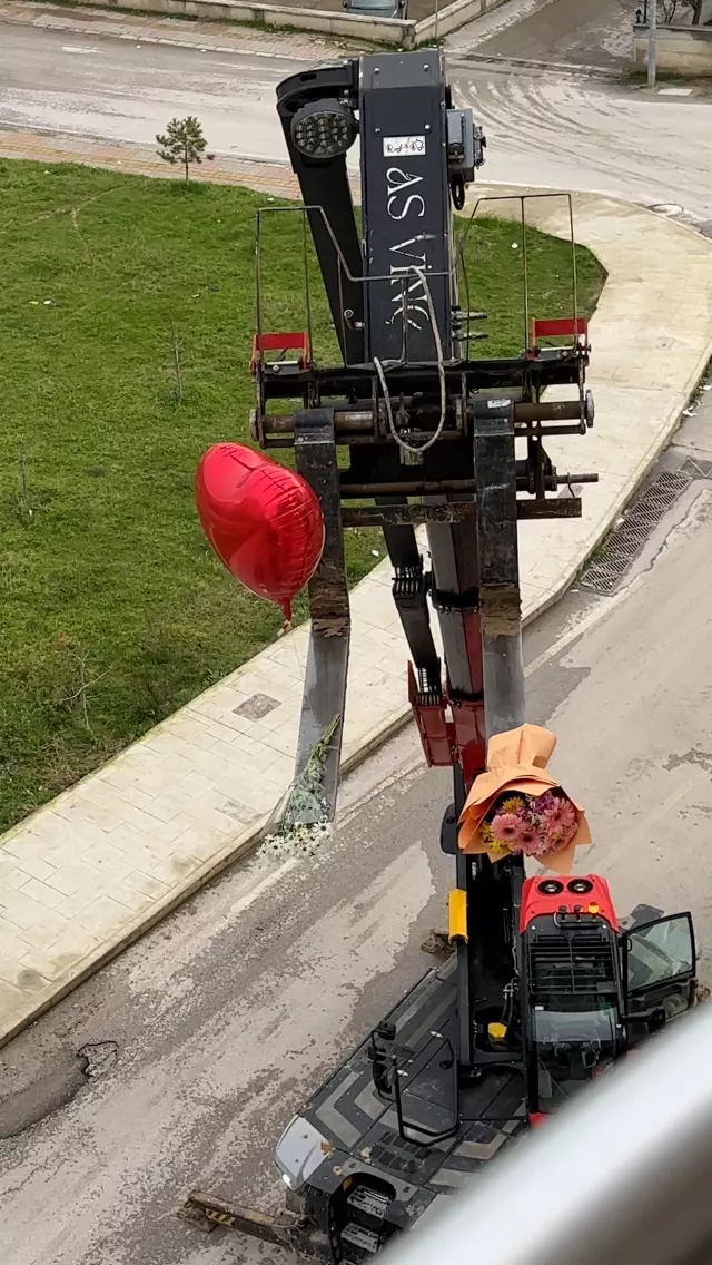 Hazırlanan gül paketleri