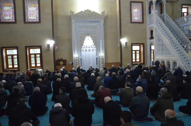 Şehit aileleriyle sohbet