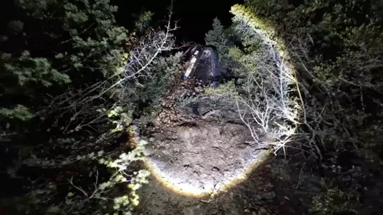 Kastamonu Hanönü'nde Uçuruma Yuvarlanan Otomobilde 1 Ölü, 2 Yaralı