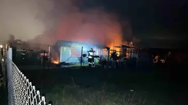 Tekirdağ Çeşmeli Mahallesi'nde Kır Evi Alev Aldı: İtfaiye Hızlı Müdahale Etti