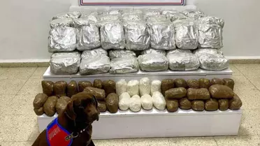 Van’da Jandarma, 78 Kilo Uyuşturucu Madde Ele Geçirdi