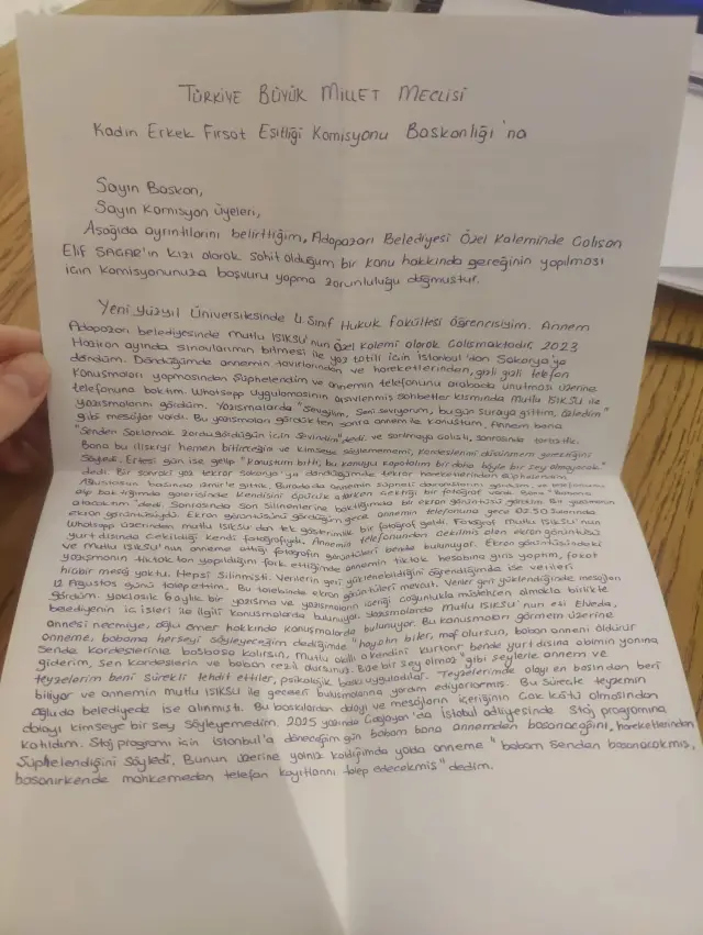 Cengiz Er’in sosyal medya paylaşımı