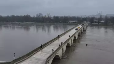 Meriç Nehri'nde Rekor Debi: 891 m³/s Seviyesine Ulaştı