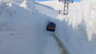Doğu Anadolu’da Kar Nedeniyle Ulaşım Aksamaları: Van, Hakkari ve Bitlis’te Yol Kapandı