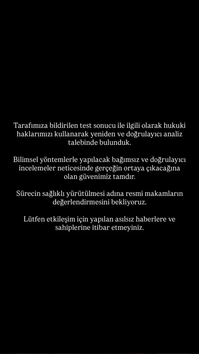 Reynmen'in test süreci