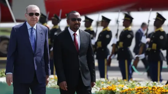 Cumhurbaşkanı Erdoğan, Addis Ababa’da Resmi Ziyaretini Başlattı