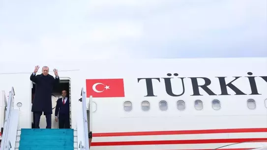 Erdoğan, Etiyopya Başkenti Addis Ababa'ya Resmi Ziyaretini Gerçekleştirdi