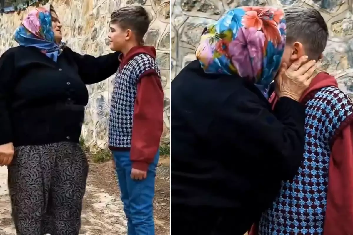 Ayşe Bülbül ve benzer çocuğun buluşması