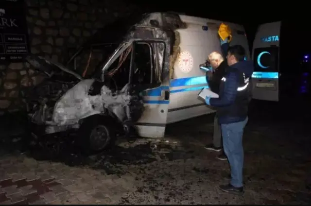 Yangın anında ambulans