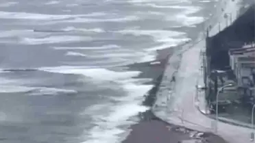 Karacabey'de yükselen deniz seviyesi