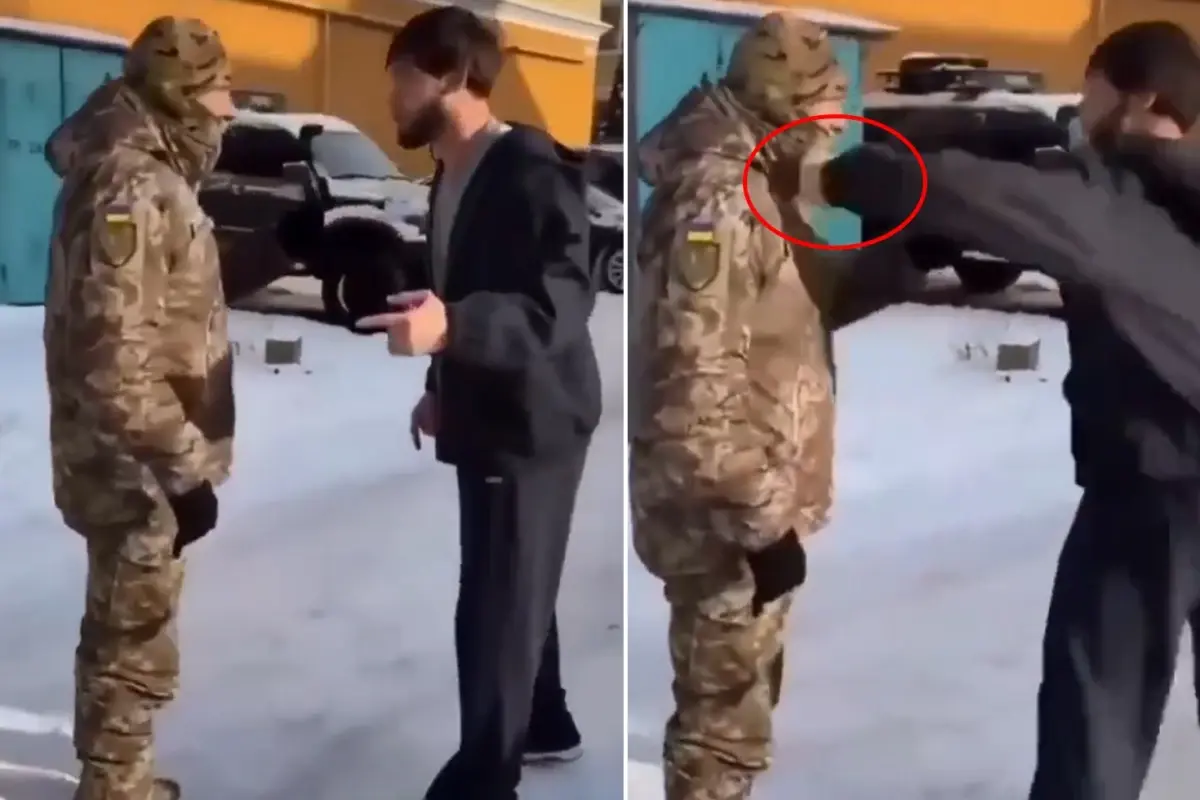 Ukrayna’da futbolcunun zorla asker alınması