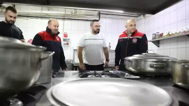 Denetim sırasında kontrol ekipleri