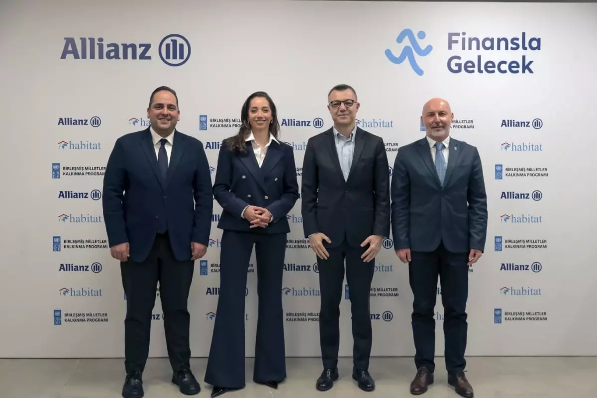 Allianz Türkiye, UNDP ve Habitat Derneği iş birliğiyle finansal okuryazarlık kampanyası
