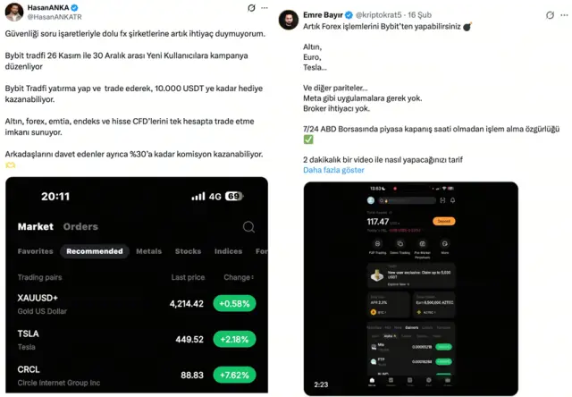 Kaldıraçlı işlem ekranı