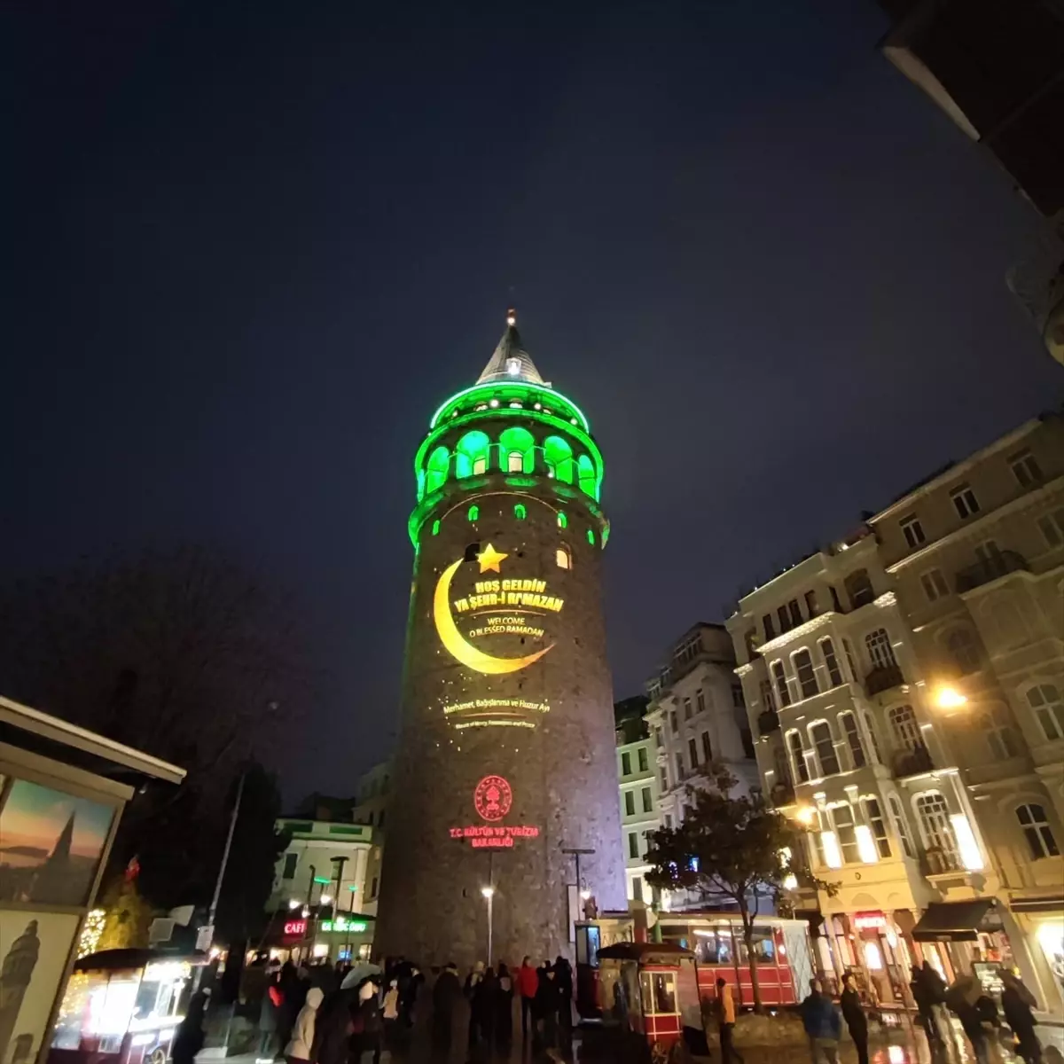Galata Kulesi'nde Ramazan Işıltısı: Özel Aydınlatma ve Ses Şöleni