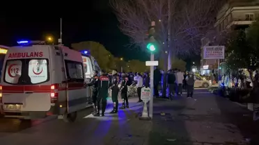 Kazanın olduğu yol kesiti