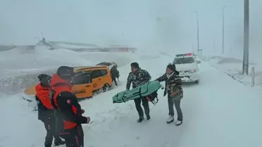 AFAD ekiplerinin kurtarma çalışması