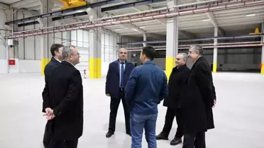 Erciyes Üniversitesi Rektörü Altun, TOMTAŞ Tesislerinde Projeleri İnceledi