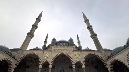 Edirne'de Selimiye Camisi 4 Yıllık Restorasyon Sonrası İbadete Açıldı