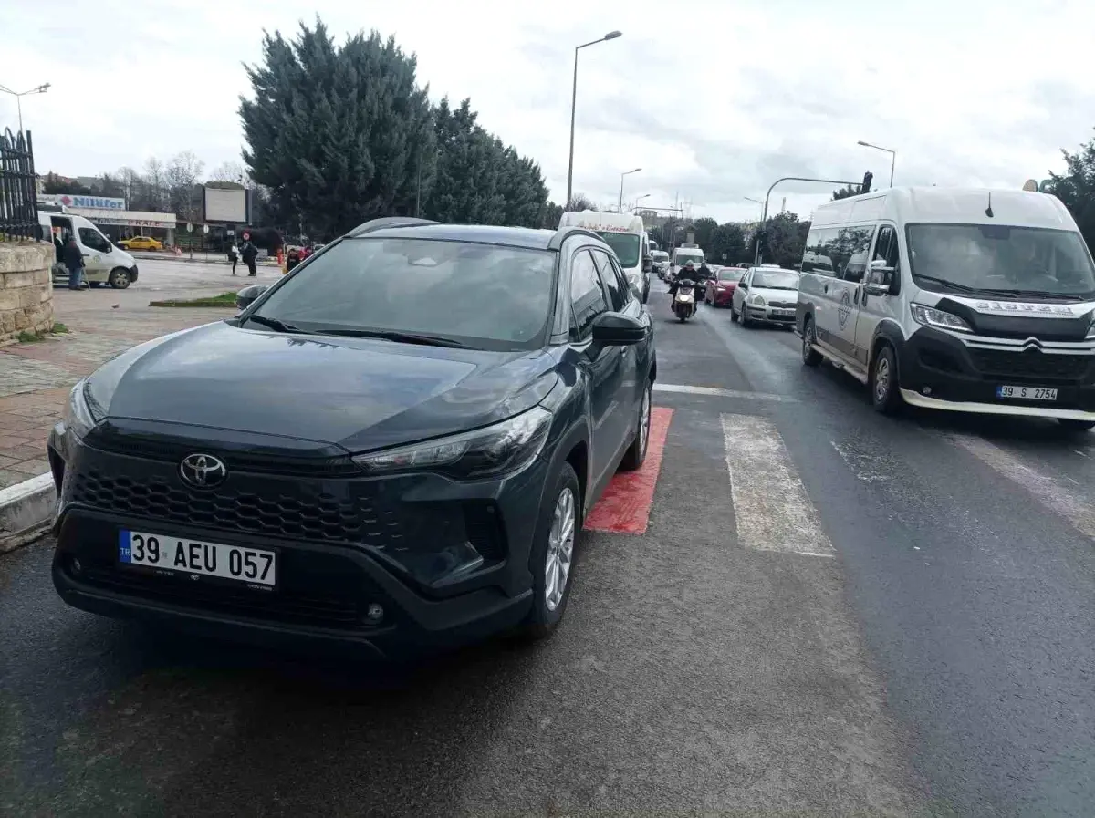 Babaeski'de kaza yeri