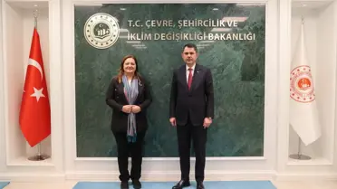 Bakan Kurum, Afyonkarahisar Belediye Başkanı Burcu Köksal'ı Kentsel Dönüşüm Konusunda Dinledi