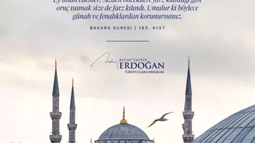 Ramazan mesajı paylaşımı