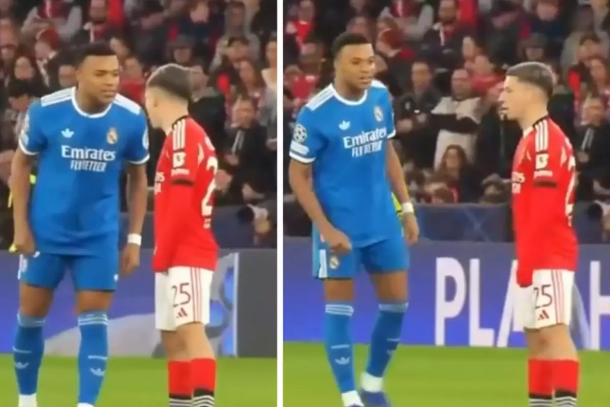 Mbappé, Prestianni'yi Gözlerine Bakarak Küfür Etti: Görüntüler Açığa Çıktı