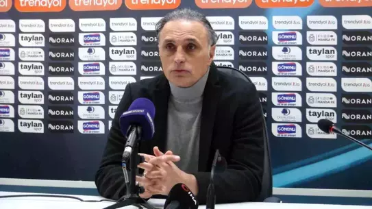 Manisa FK oyuncularının sevinci