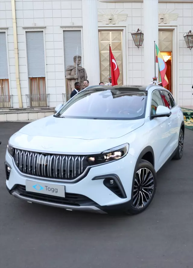 TOGG'un Addis Ababa'da sergilenişi