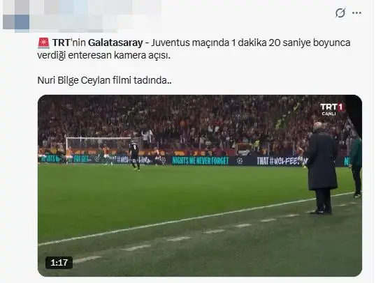 Maçın kritik anlarından bir kare