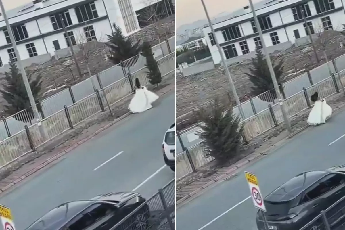 Kayseri düğününde gelinin kaçışı